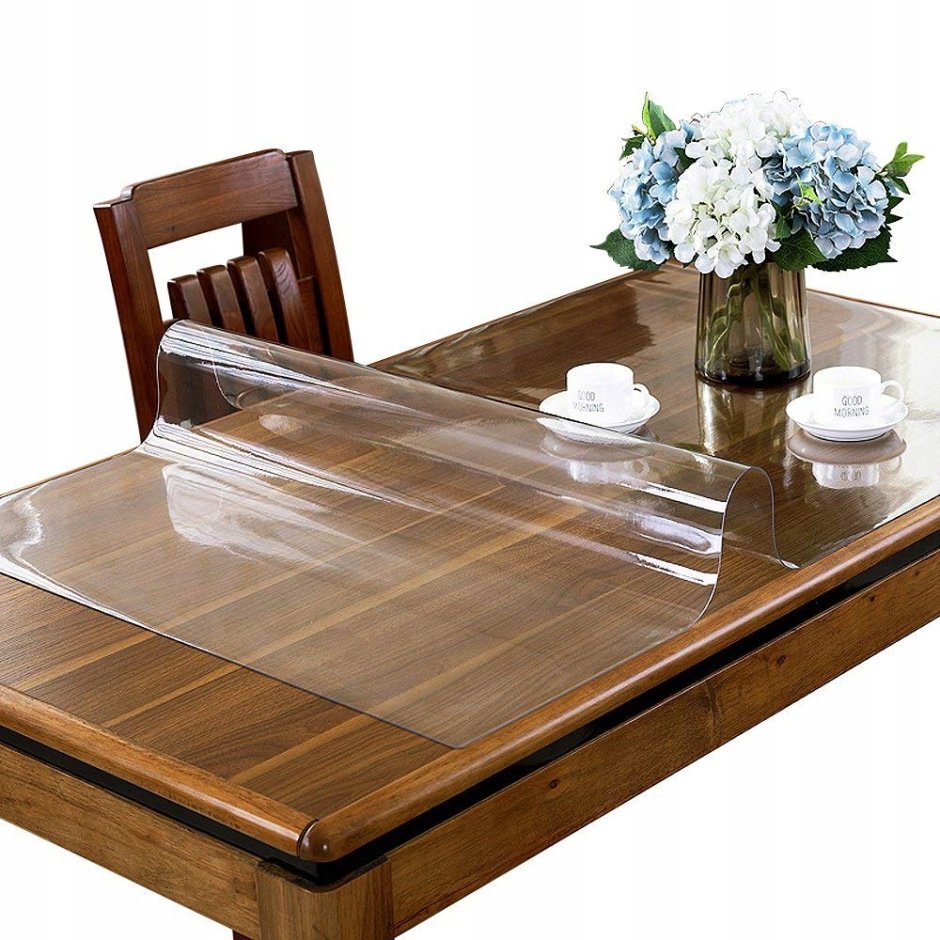 Прозрачная скатерть "мягкое стекло 3в1"