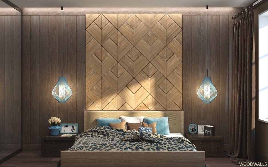Шпонированные панели Topperfo Micro Ulme Stone Edition Acoustic Wood Panel