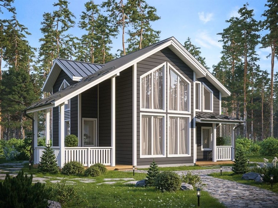 Каркасный дом 120м2
