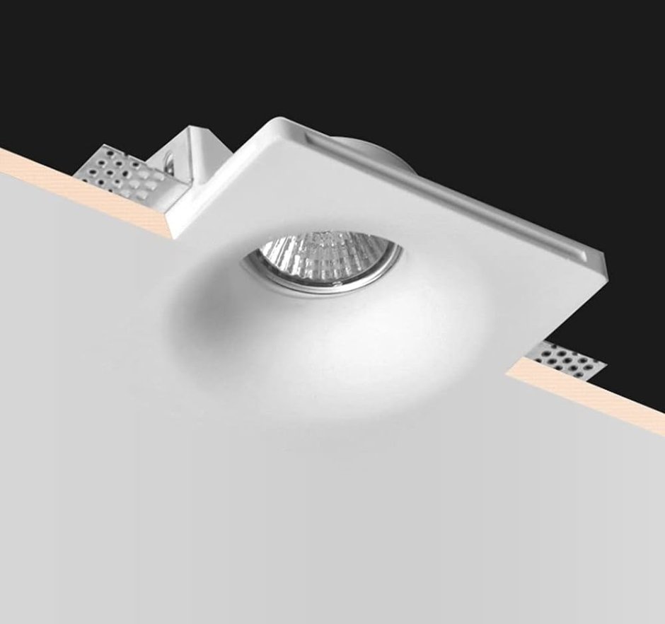 Линейный встраиваемый гипсовый светильник Gypsum line s