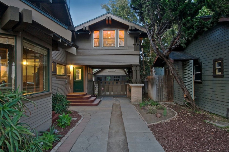 Craftsman Bungalow стиль архитектура США