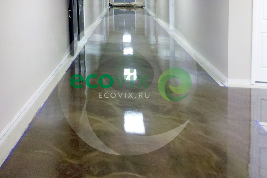 Подиум из наливного пола