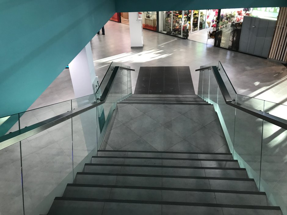 Ограждения в торговых центрах