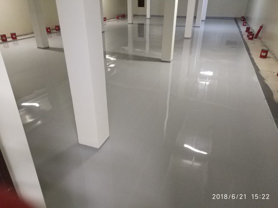 Наливной пол под ключ