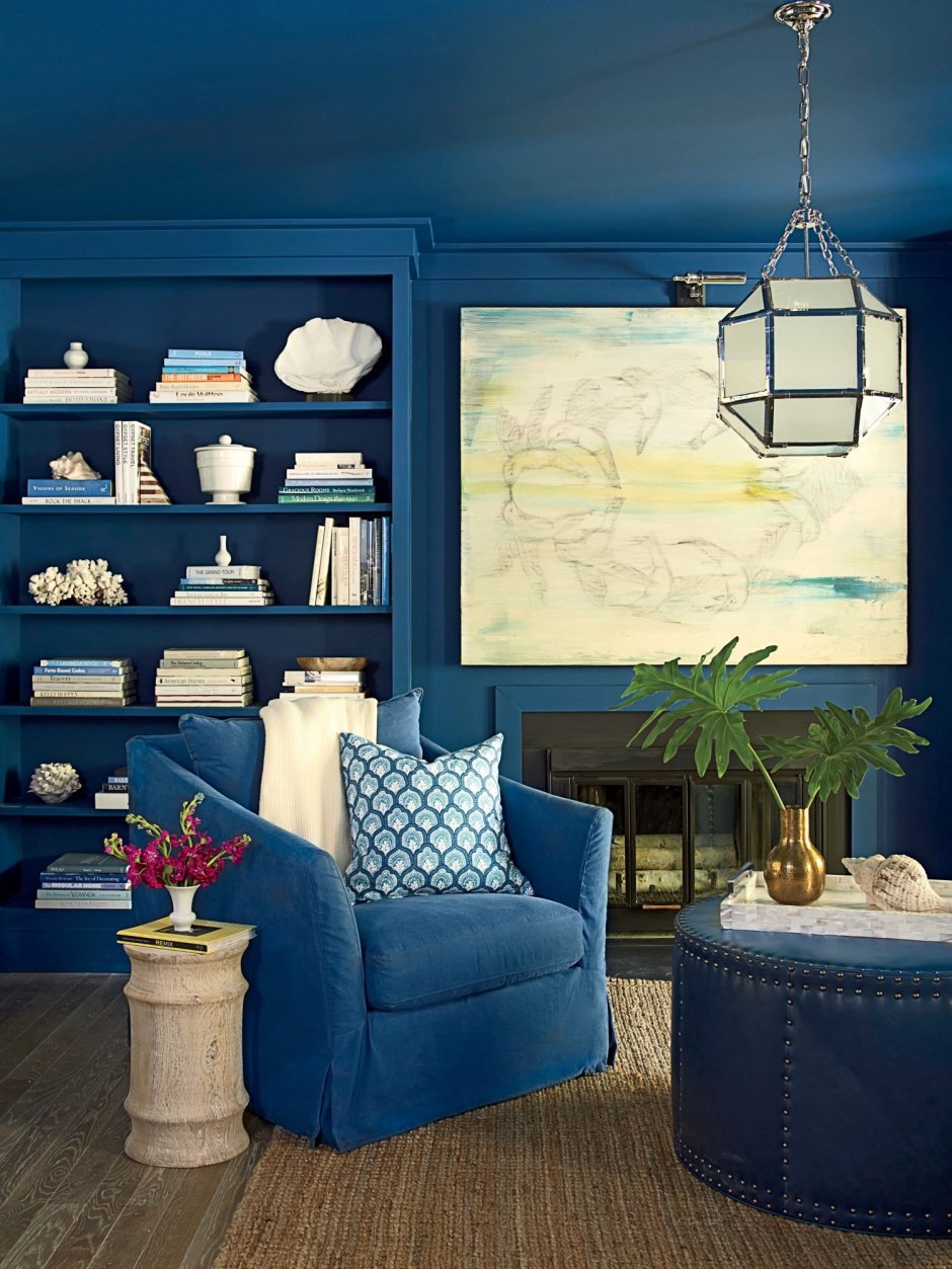Benjamin Moore голубая краска