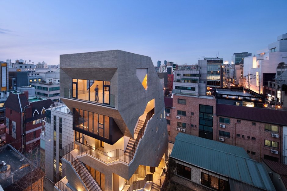 Южная Корея жилые дома