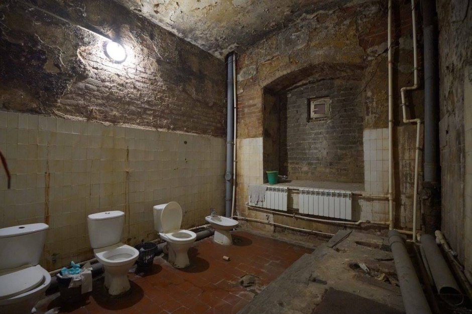 Туалет в коммуналке