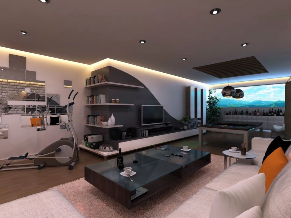 Современная комната