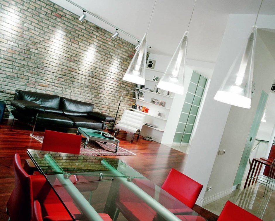 Подвесной потолок в стиле лофт