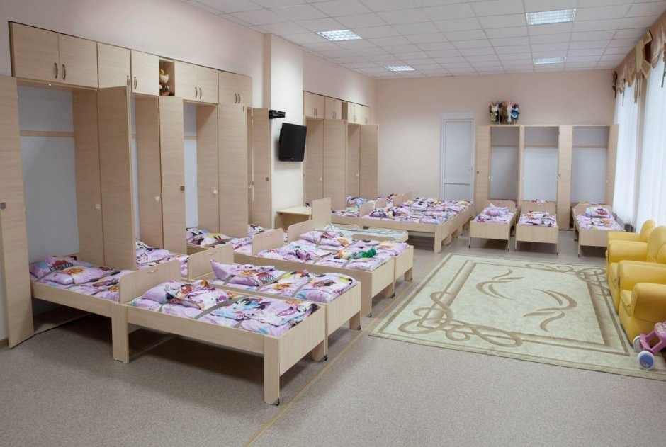 Кровати подиумы в детском саду