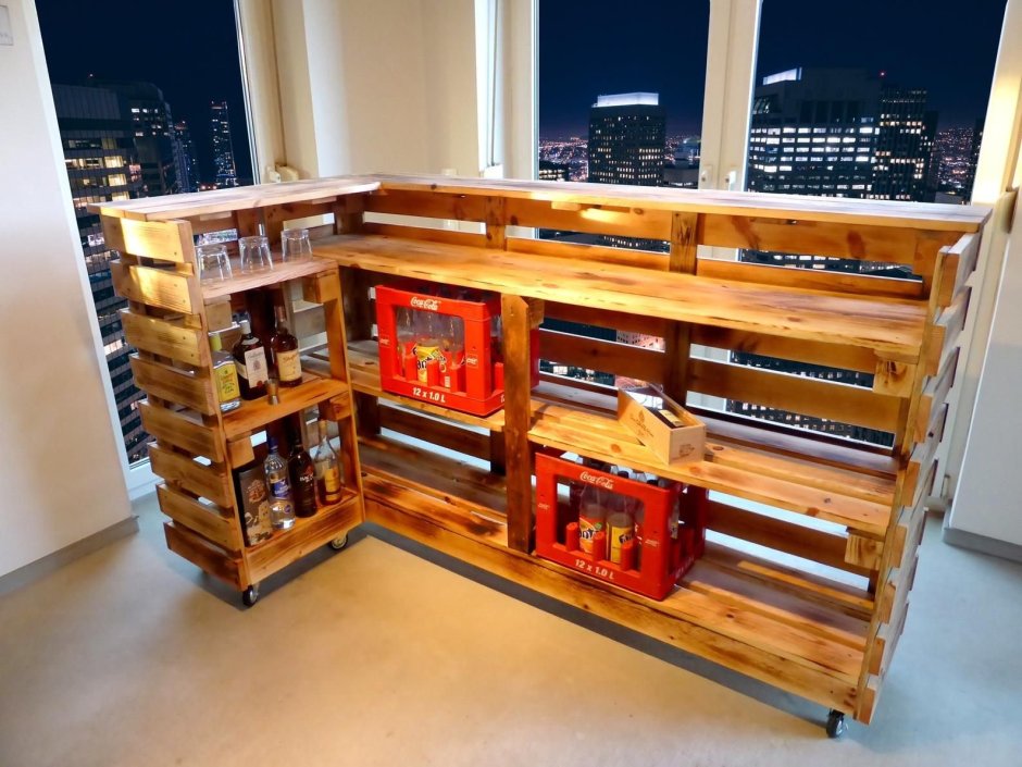 Барная стойка Pallet Bar