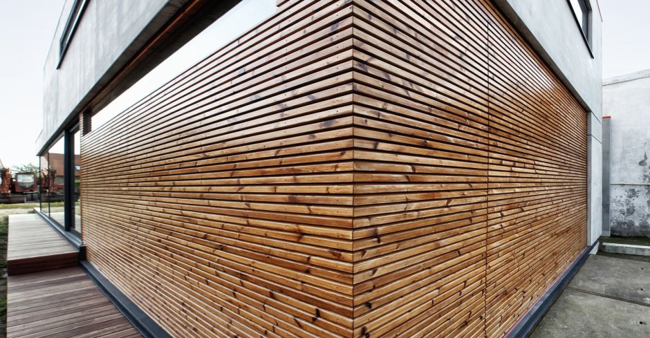 Architecture Design facade Timber cladding