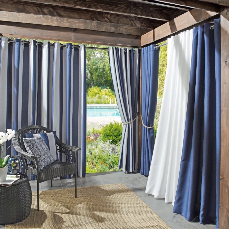 Шторы для террасы и веранды