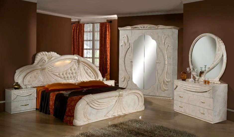 Итальянский спальный гарнитур Luxor Modern