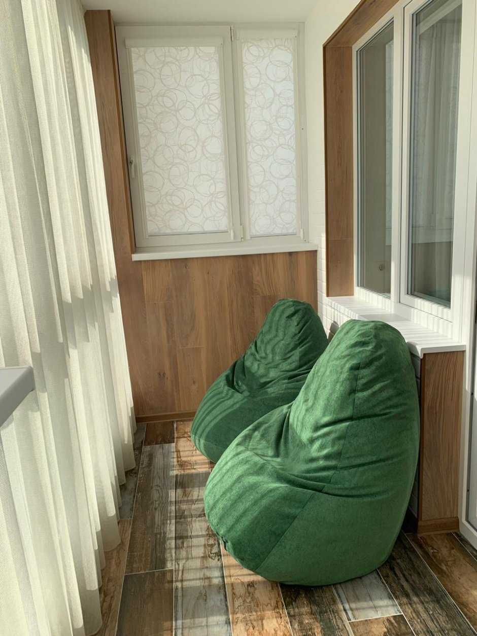 Кресло мешок на лоджии