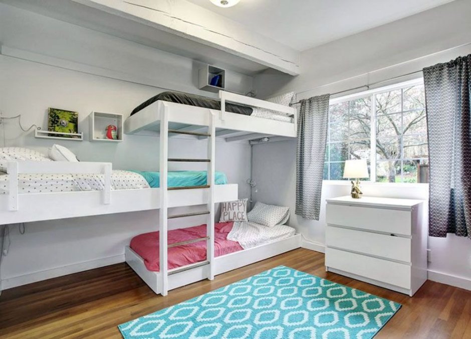 Красивые двухэтажные кровати