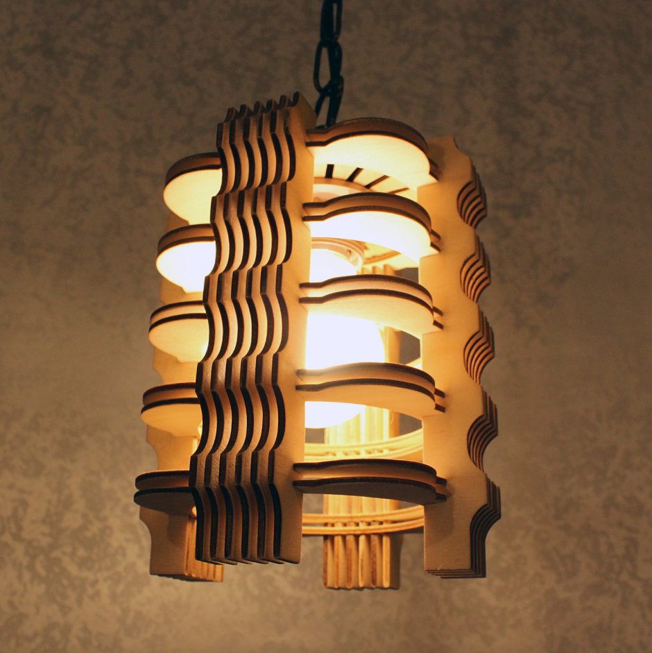 Люстра Honeycomb 12 Loft Wooden Ecolight