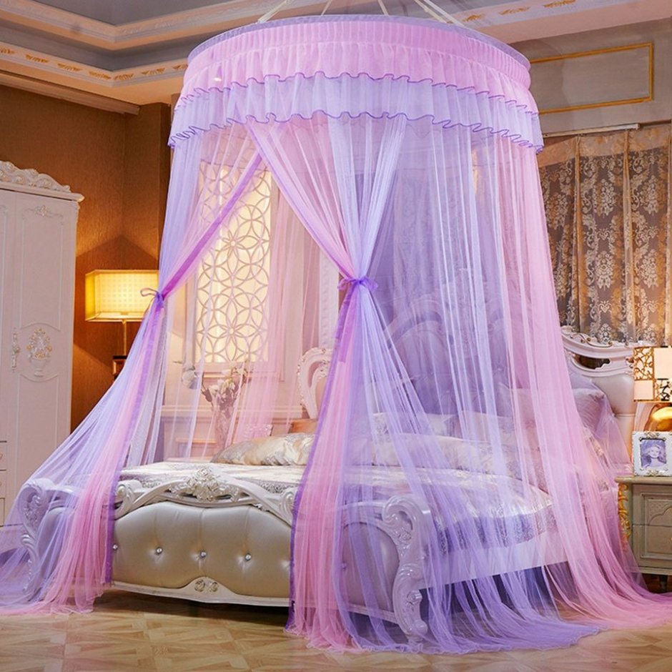 Кровать принцессы СБОЛДАХИНОМ