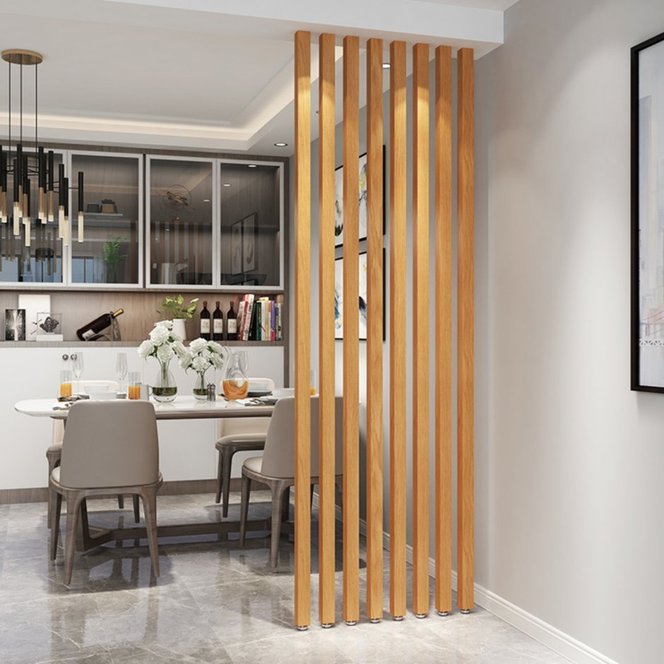 Реечная перегородка с поворотным механизмом Sofia 37