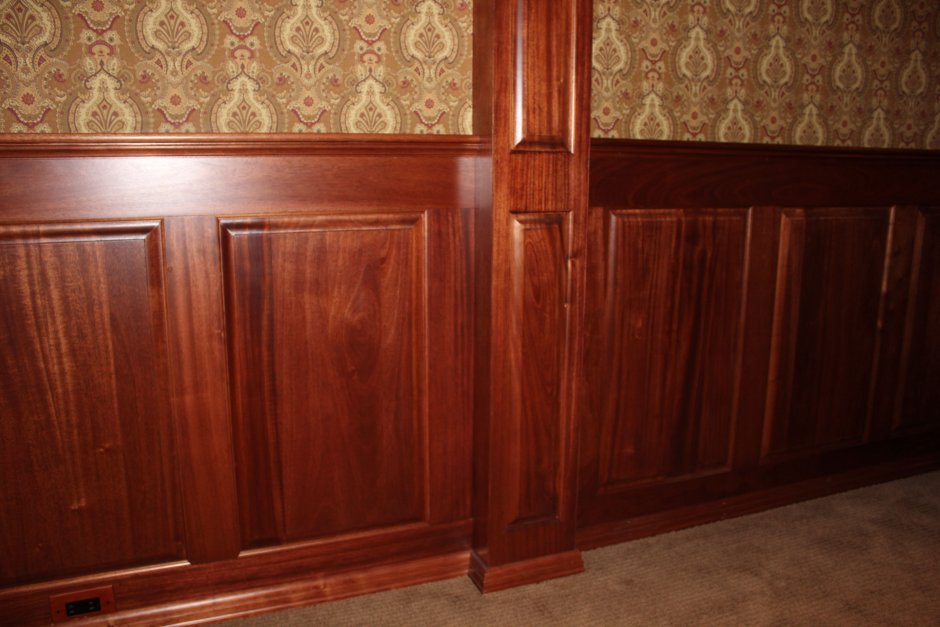 Деревянные стеновые панели Wainscoting