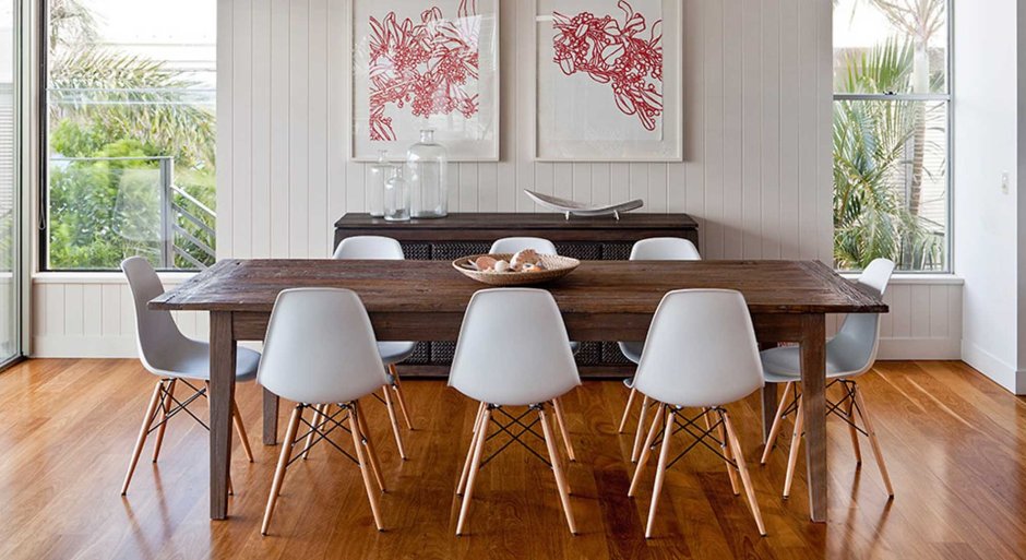 Стул Eames DSW В интерьере
