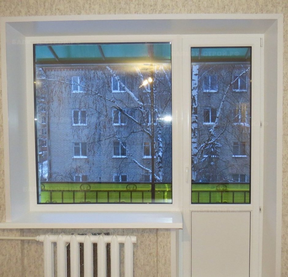 Балконный блок 1600х2100