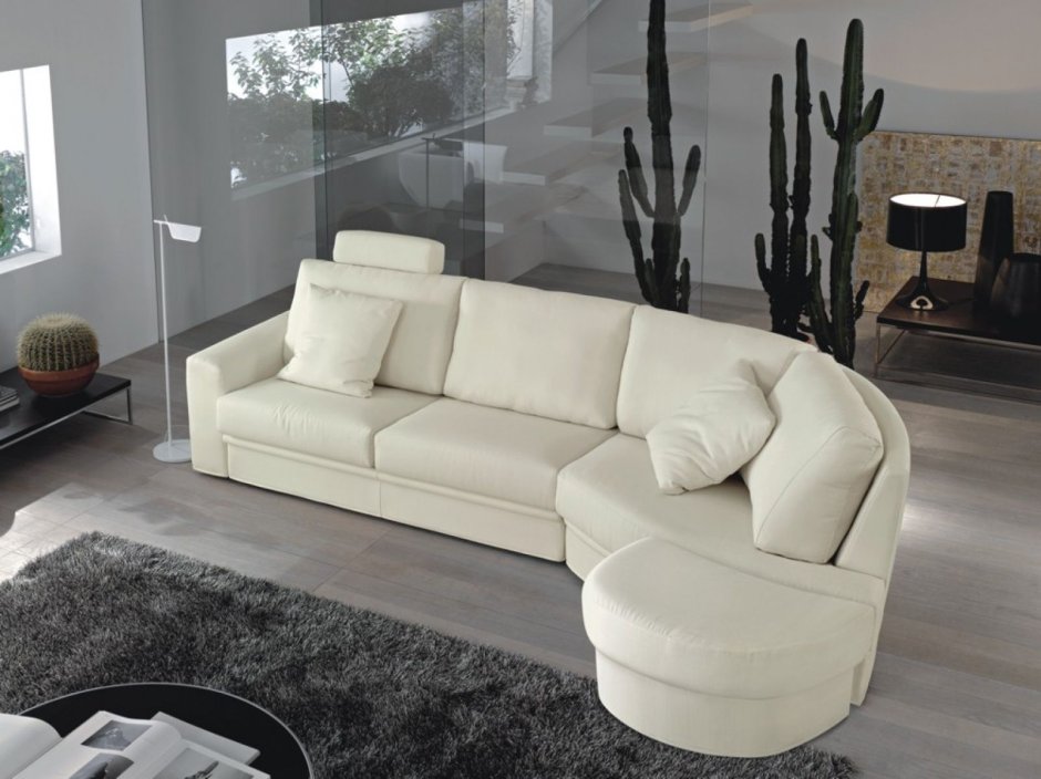 Мягкая мебель для зала в современном стиле