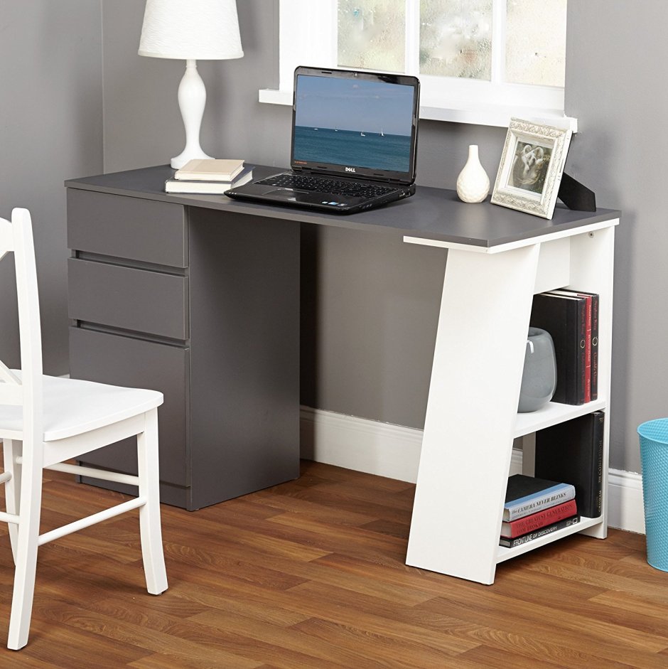 Стол компьютерный Homeoffice (белый, 1200х550х964 мм)