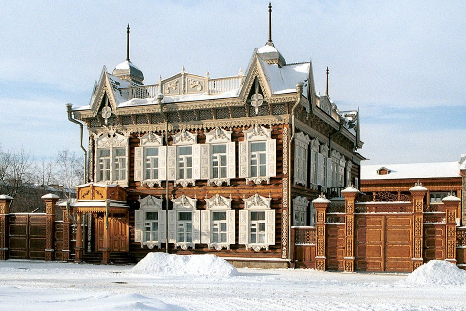 Дом купца Шастина в Иркутске