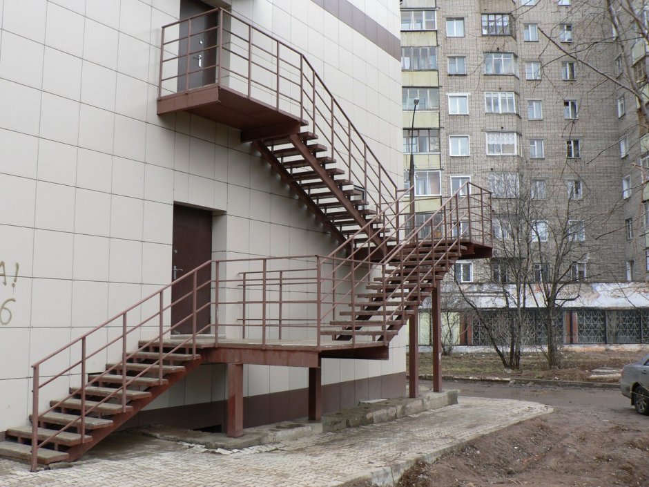 Пожарная лестница п2