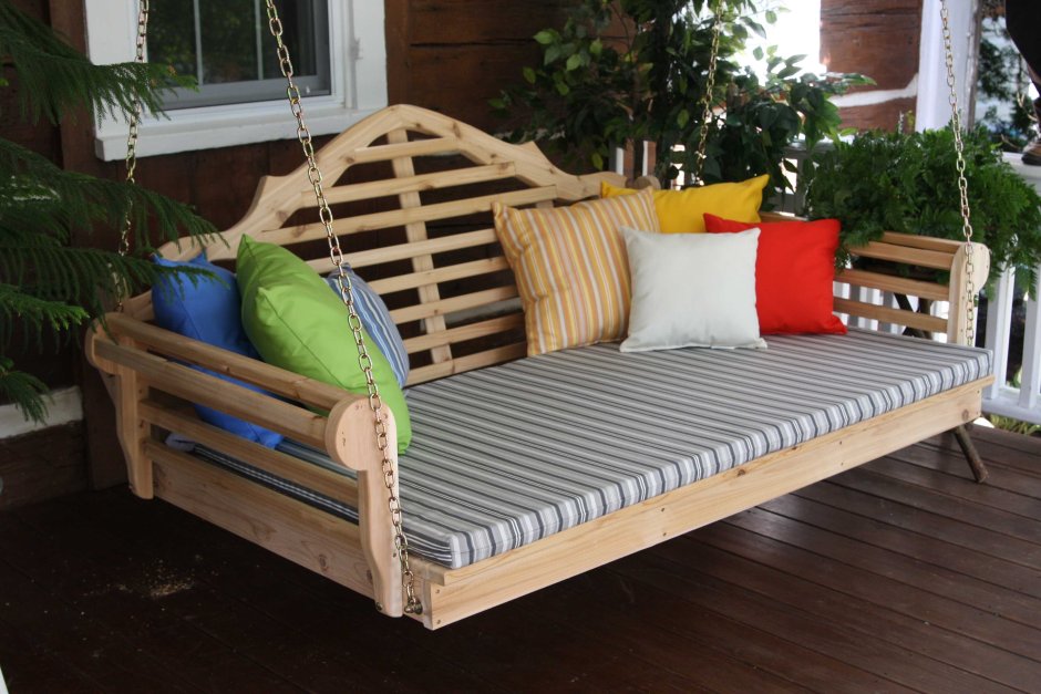 Диван качели Wooden-Swing
