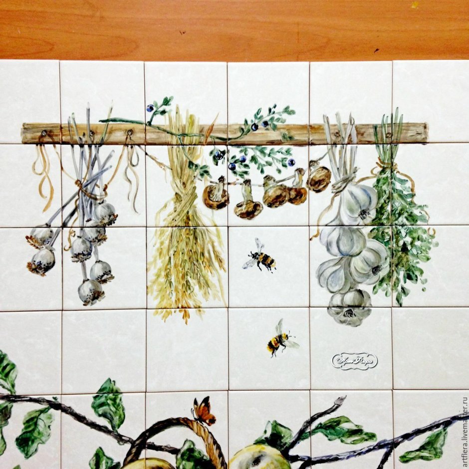 Плитка панно для кухни