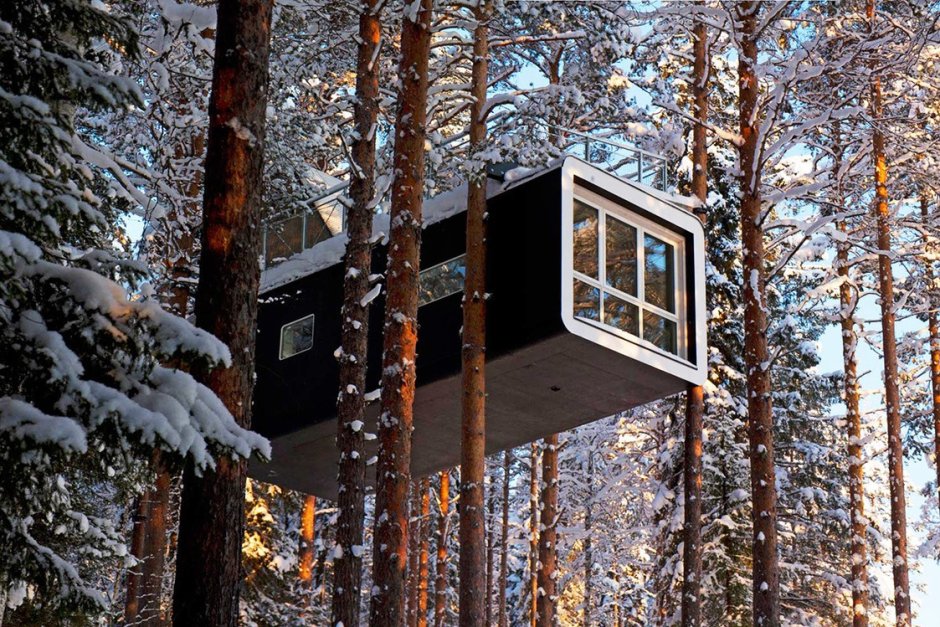 Tree Hotel Швеция Харадс