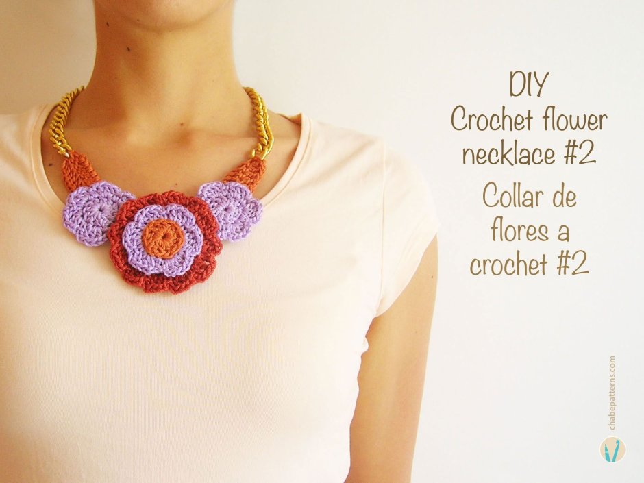 Crochet Flower Bracelet