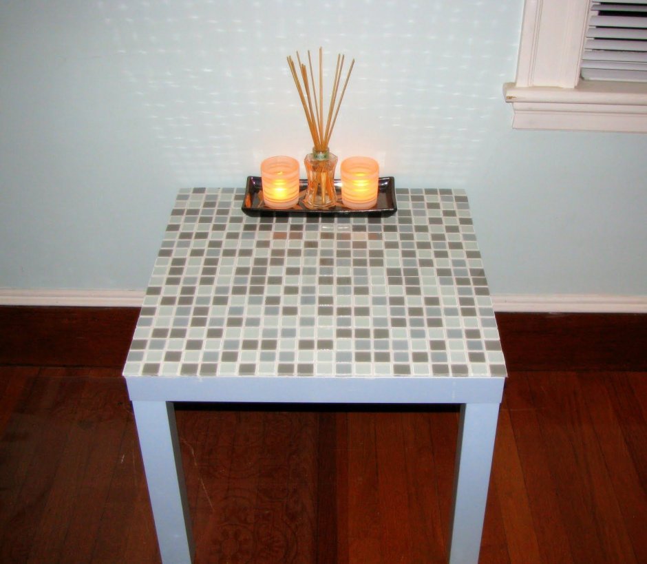 Стол икеа ЛАКК DIY