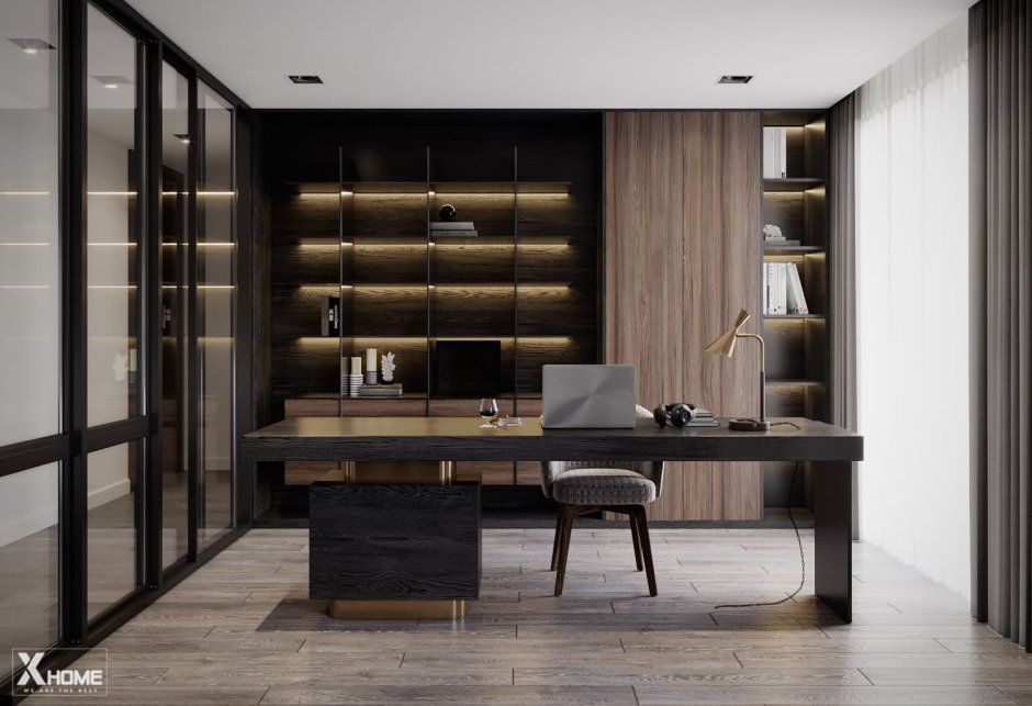 Стильные кабинеты в современном стиле