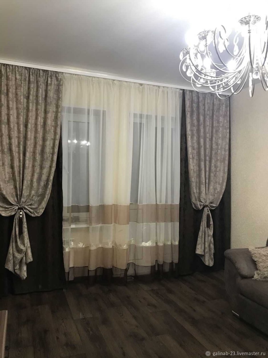 Шторы для зала в квартире