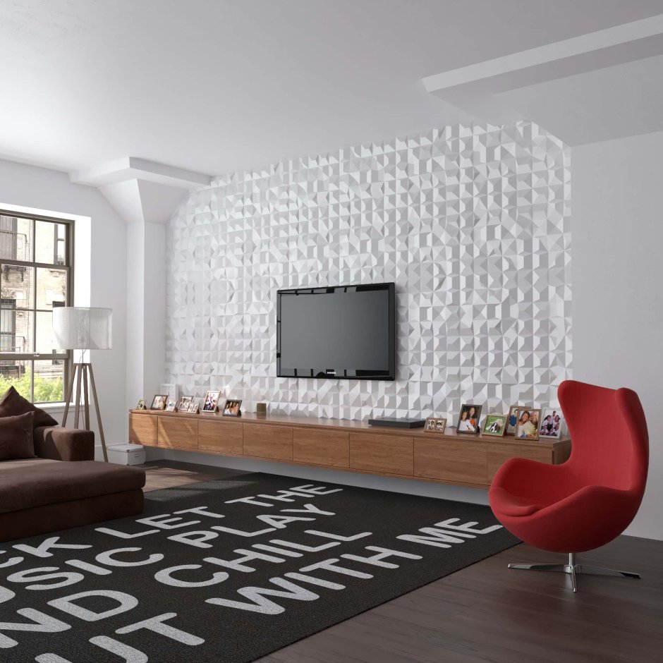 Декоративная стеновая панель 3d Relieffo Loft 012 Barcode
