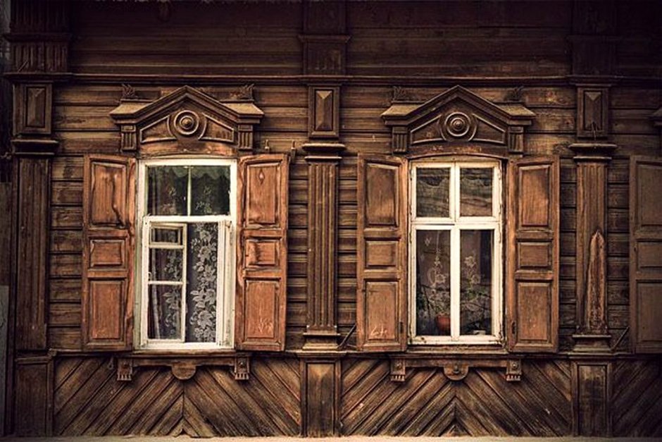 Старинные окна