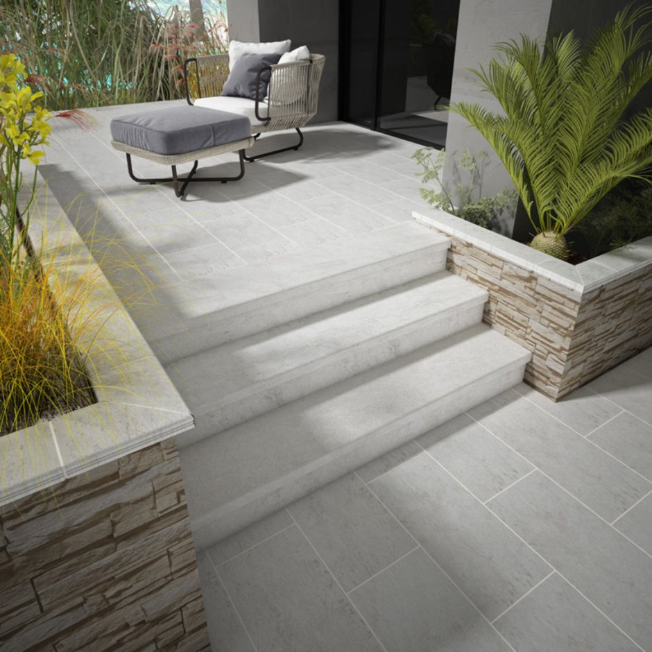 Ступень Gresmanc Evolution Peldano recto EVO Grey
