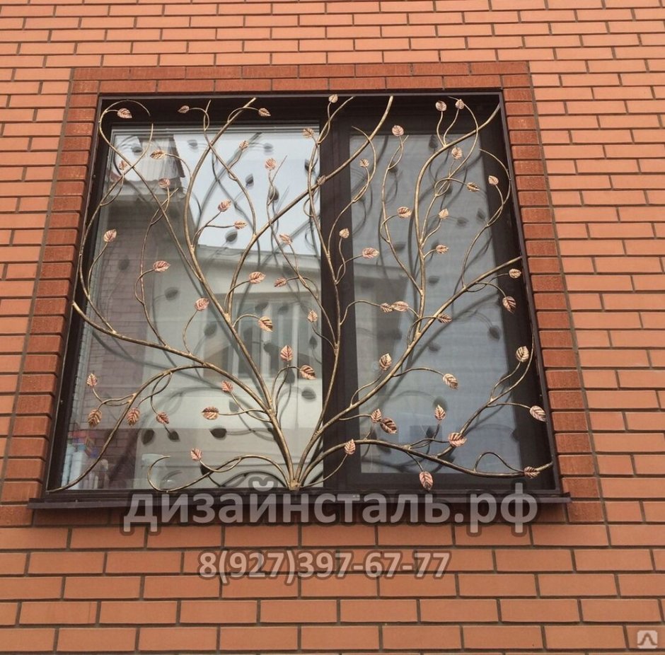 Красивые решетки на окна