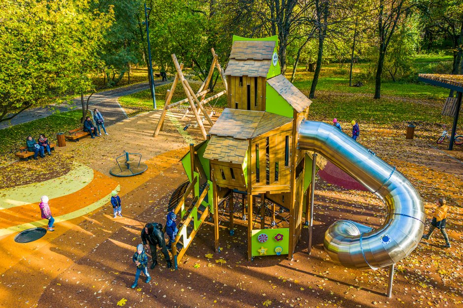 Кусково детские площадки