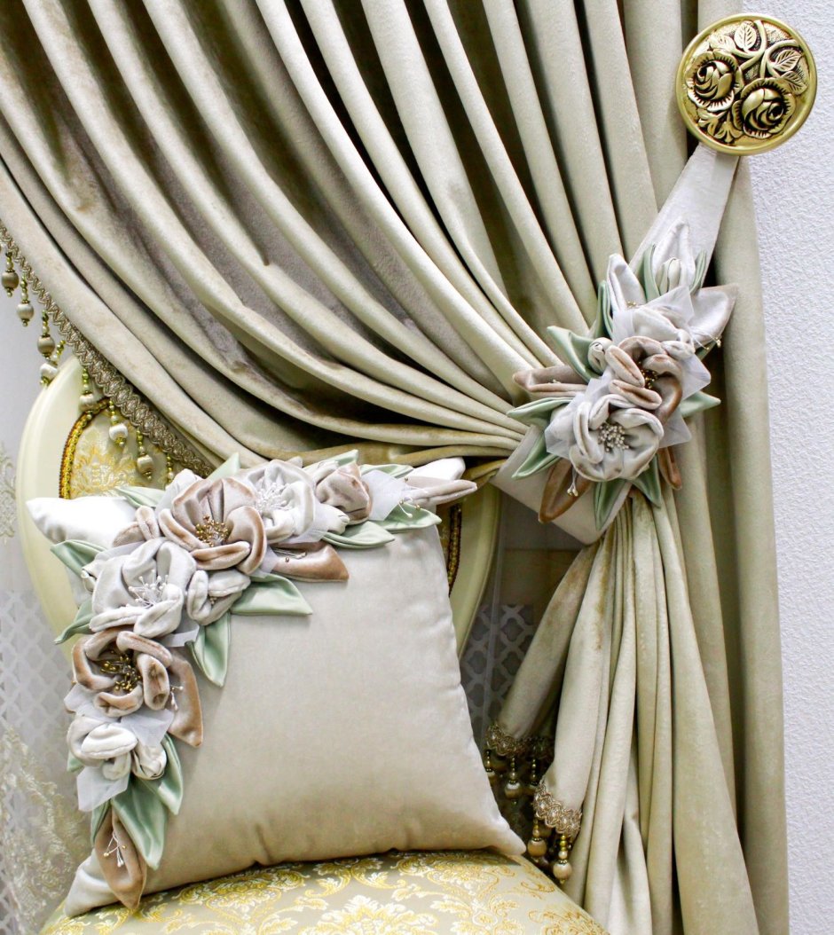 Декор из ткани