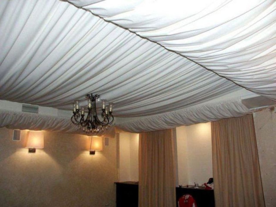 Тканевые потолки