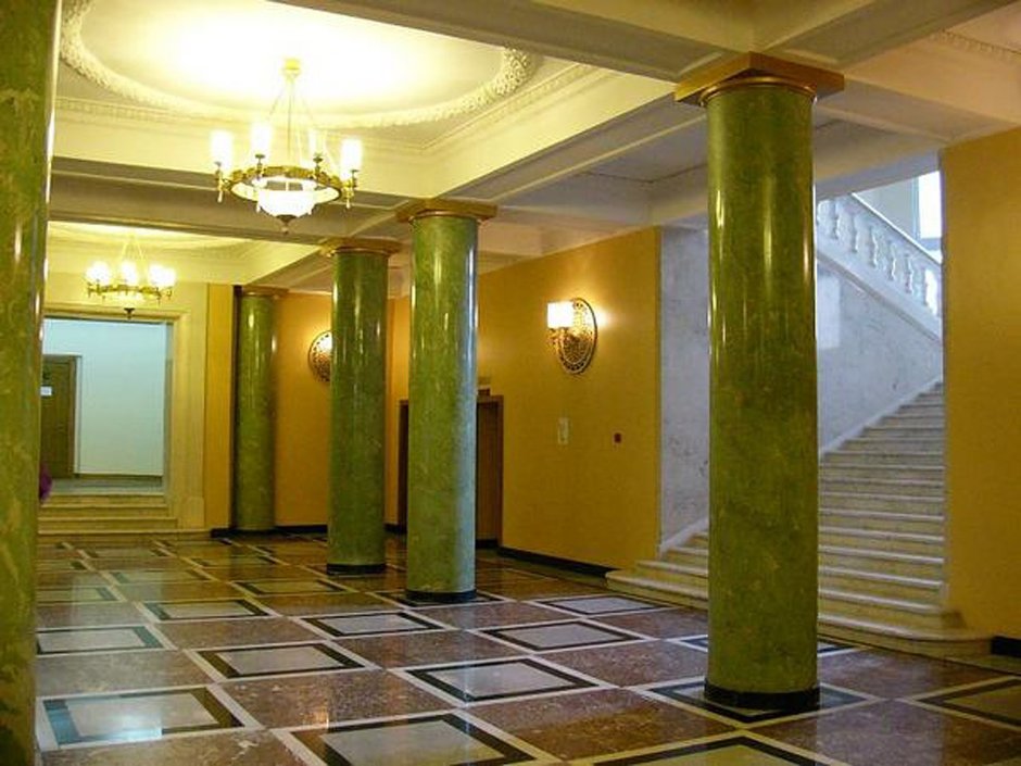 Здание МИД РФ Москва интерьер