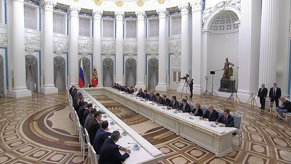 Зал заседаний в Кремле
