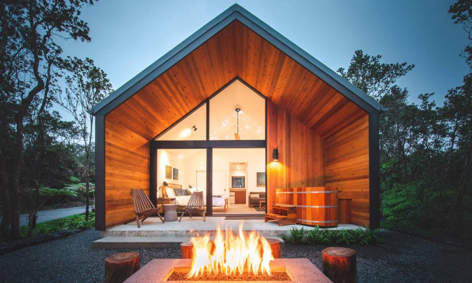 Modern Forest Cabin