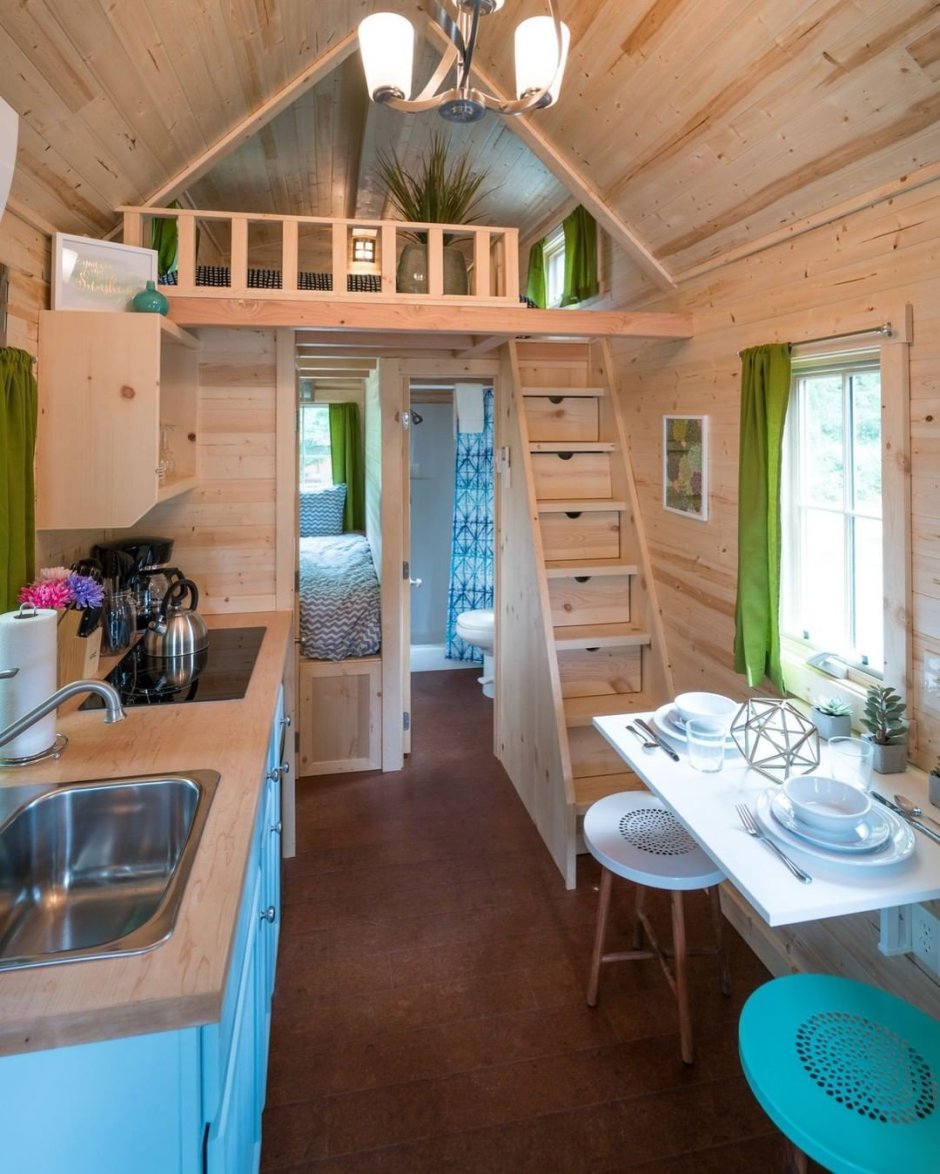 Крошечный дом на колесах tiny House