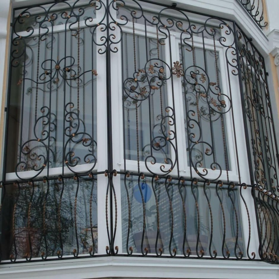 Решетки балконные металлические