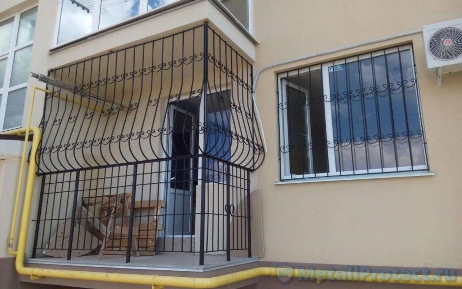 Решетка безопасности на балкон